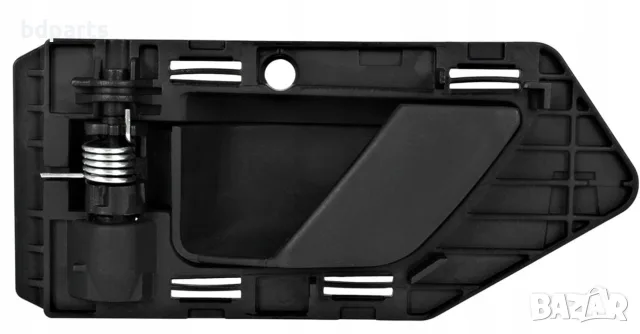 9143.94 Вътрешна дръжка за врата CITROEN BERLINGO, PEUGEOT PARTNER, Лява врата, черна