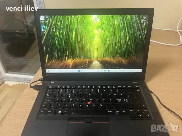 lenovo thinkpad t470 i5, 12 gb ram, 1 tb m.2 sata