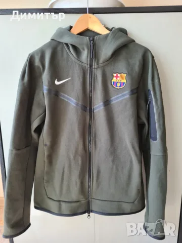  Горнище Nike на FC Barcelona Барселона с качулка