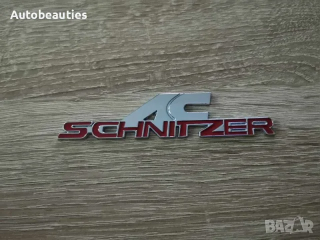 AC Schnitzer Шнитцер червена емблема