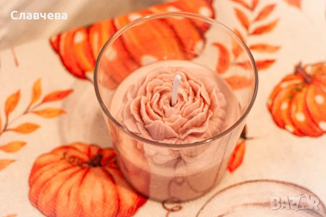 Ръчно изработени свещи , снимка 3 - Декорация за дома - 56578518