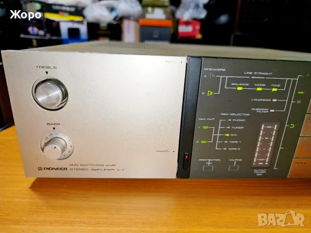 Усилвател PIONEER A-7, снимка 8 - Ресийвъри, усилватели, смесителни пултове - 56613296