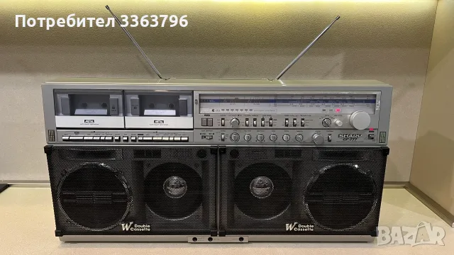 Sharp GF-777Z - японски ретро радиокасетофон, снимка 6 - Радиокасетофони, транзистори - 56691899