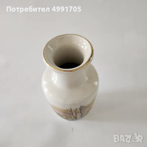 Ръчно рисувана ваза, снимка 2 - Вази - 56680952