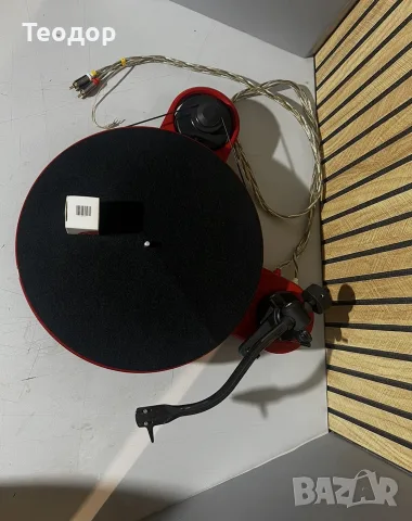 Грамофон Pro-Ject RPM 1 Carbon + ЧИСТО НОВА игла + Втора доза Nagaoka + Фоно RIAA 