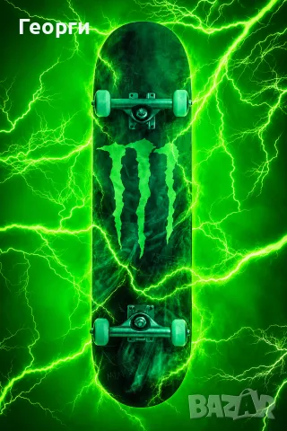 Скейтборд Monster Energy – чисто нов, промоционален модел