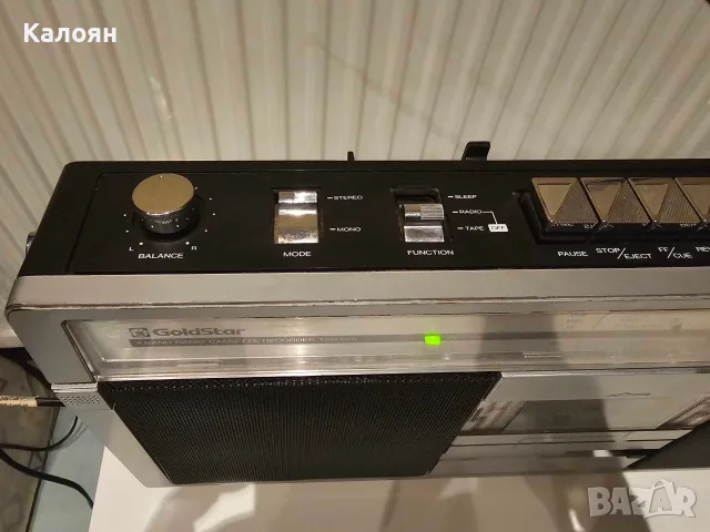 радиокасетофон GoldStar, снимка 3 - Радиокасетофони, транзистори - 56749062