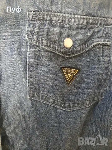 дънкова рокля на GUESS , снимка 3 - Рокли - 56627708
