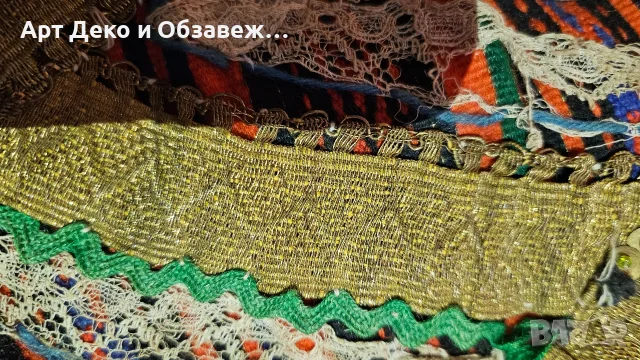 Сърмена престилка от Царско време, снимка 11 - Антикварни и старинни предмети - 56742567