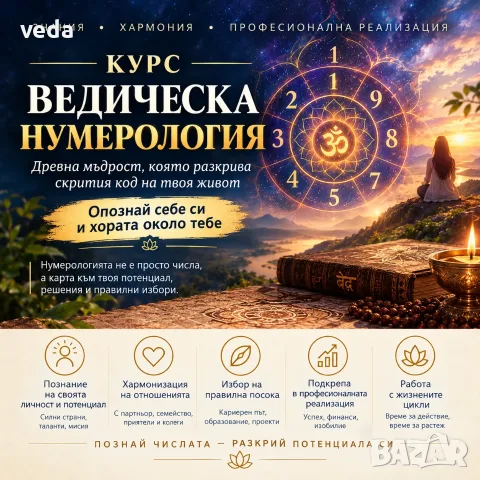 Курс ВЕДИЧЕСКА НУМЕРОЛОГИЯ