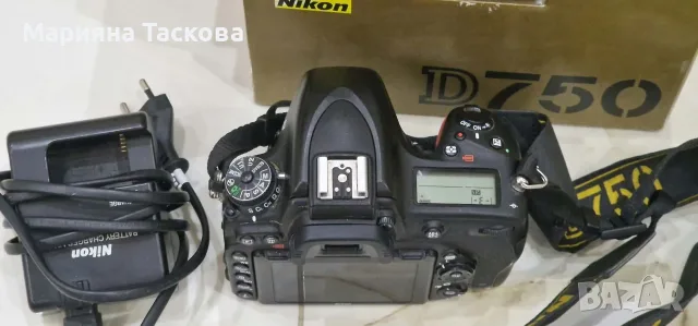 Продавам фотоапарат Nikon d750, снимка 4 - Фотоапарати - 56550932