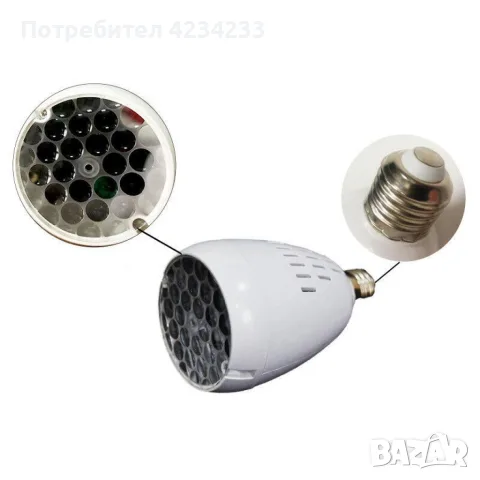 Коледна LED прожекционна лампа, снимка 6 - Декорация за дома - 56737286