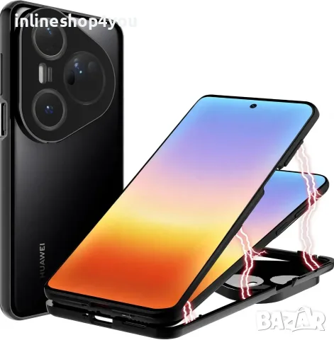 Двоен Магнитен Кейс за Huawei Pura 90s Pro Max със защита на камерите