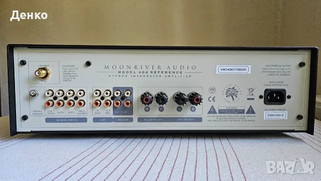 Moonriver 404 Reference integrated amplifier, снимка 5 - Ресийвъри, усилватели, смесителни пултове - 56684150
