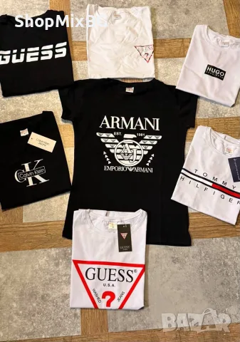 Guess , Armani , Calvin , Hugo , Tommу дамски тениски