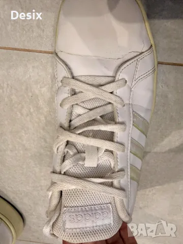 Дамски маратонки Adidas CF ADVANTAGE, Бял, снимка 3 - Маратонки - 56745378