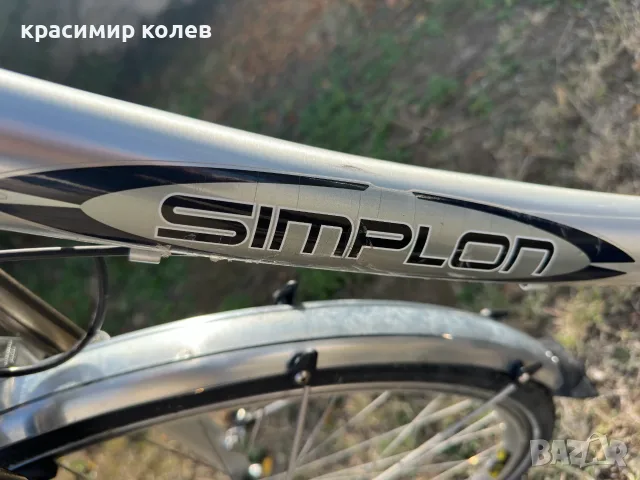 австрийски алуминиев велосипед "SIMPLON"/28цола/, снимка 4 - Велосипеди - 56582983