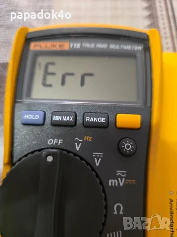 Мултиметър, мултицет fluke 115, снимка 7 - Друга електроника - 56635953