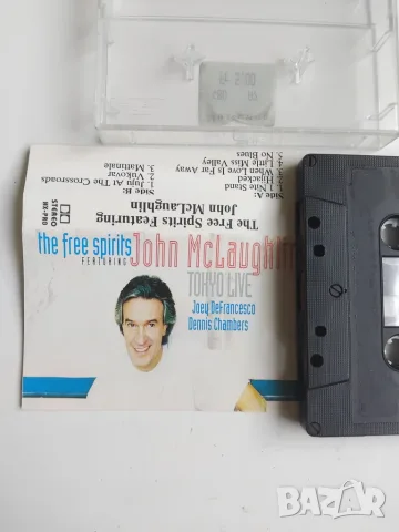 The Free Spirits Featuring John McLaughlin – Tokyo Live - аудио касета музика