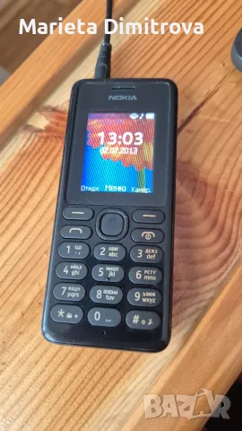 Ретро телефон Nokia 108 (RM-945) в ПЪЛЕН КОМПЛЕКТ с кутия 