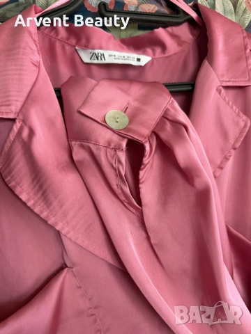 Дамска кроп риза ZARA , снимка 4 - Ризи - 56635481