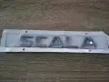 Skoda Scala сребрист надпис, снимка 1