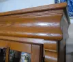 Дъбов кухненски бюфет с витрина, снимка 8
