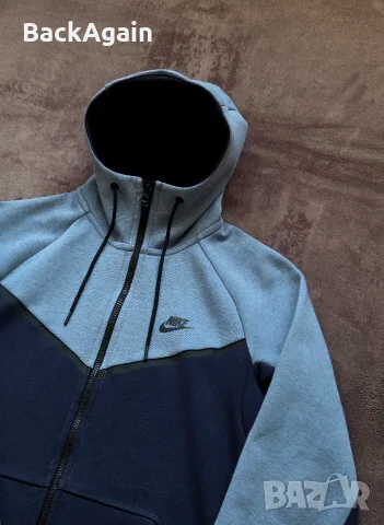 Nike Tech Fleece Windrunner Мъжко горнище, снимка 9 - Спортни дрехи, екипи - 56583659