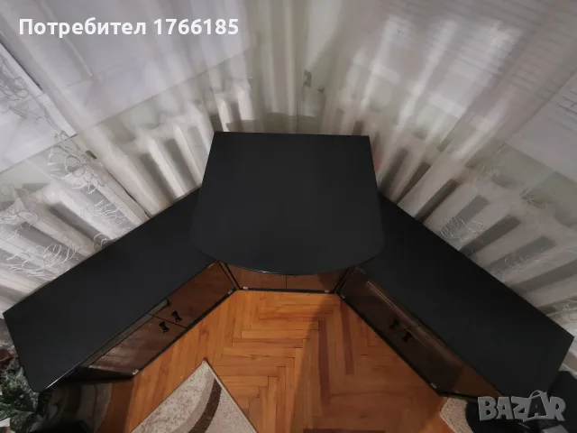 ТВ-шкаф /ъглов цвят черен/, снимка 5 - Шкафове - 56740676