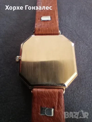 Longines Octagon 1970' Goldplated, 30mm, снимка 7 - Дамски - 56721317