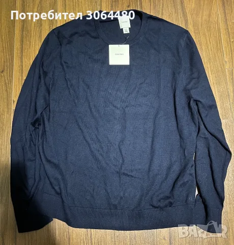 Пуловер Calvin klein original нов XL