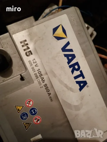 varta 105ah 950a agm, снимка 2 - Аксесоари и консумативи - 56740367
