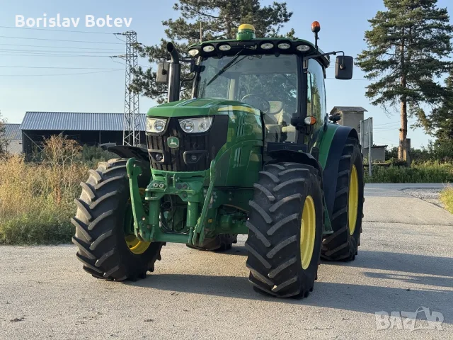 Трактор John Deere 6135R GPS ЛИЗИНГ, снимка 5 - Селскостопанска техника - 56585121
