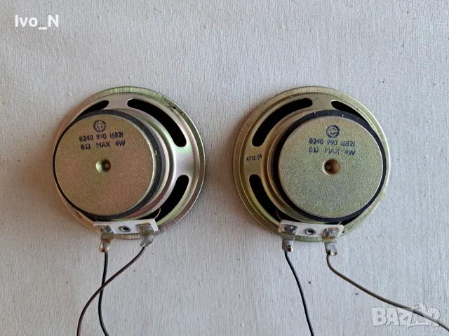 Широколентови говорители- 2 бр./ 3"/ 8 Ω/ 4 W., снимка 2 - Тонколони - 56726230