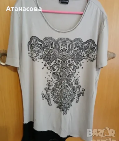 Дамска ефирна туника- XL, снимка 7 - Туники - 55137347