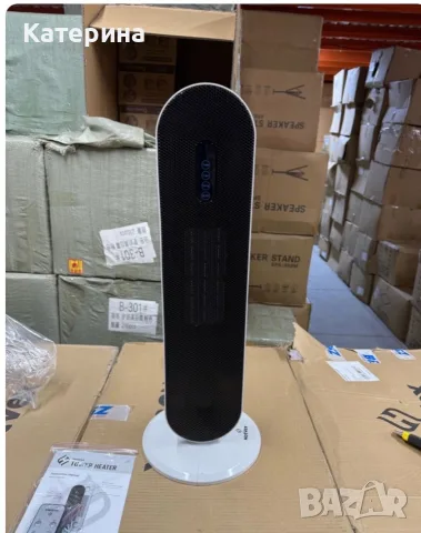 Hotvex Tower Heater – Вертикален отоплител, снимка 3 - Отоплителни печки - 56597140