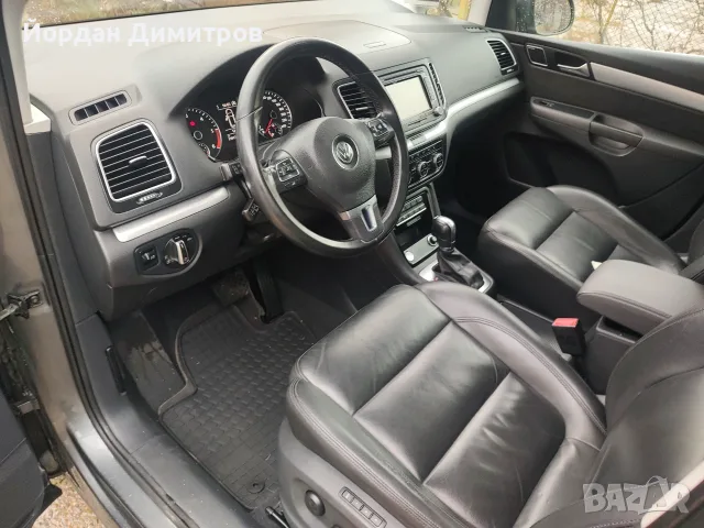 Volkswagen Sharan 2.0 TDI 170+, снимка 8 - Автомобили и джипове - 56741471