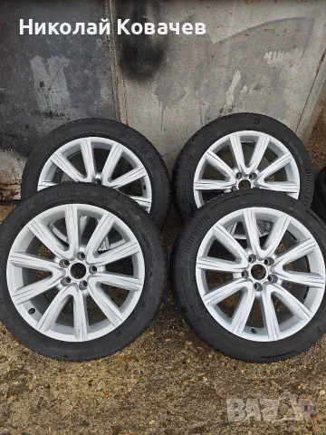 Продавам 4бр. 18" джанти със гуми за Audi