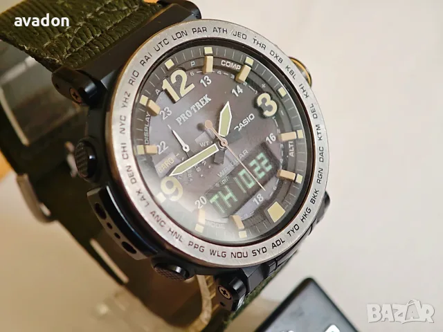 CASIO PRO TREC SOLAR wr100m, снимка 3 - Мъжки - 56611444