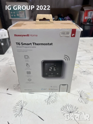 Honeywell Home T6 Smart Thermostat Y6R910WF6042 – Wi-Fi / OpenTherm / HomeKit