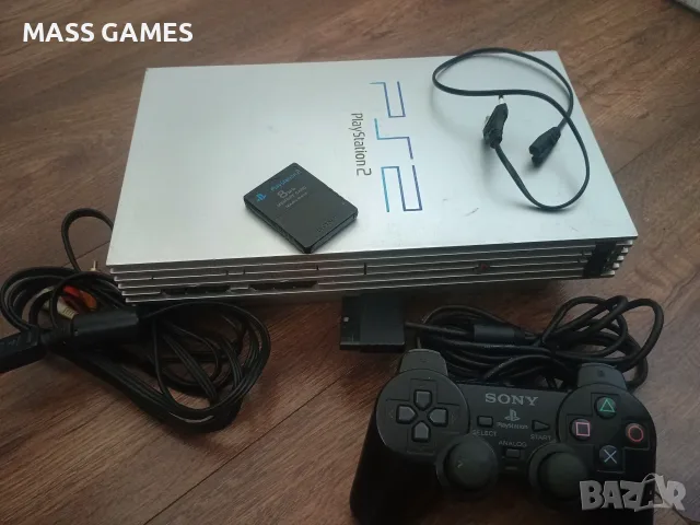 Playstation 2 Silver Fat