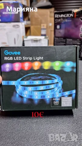 Нова Смарт RGB LED Лента Govee 5м (H6190) – Мултицветно интериорно осветление с приложение