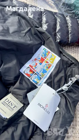 черно яке moncler мъжко, снимка 4 - Якета - 56629405