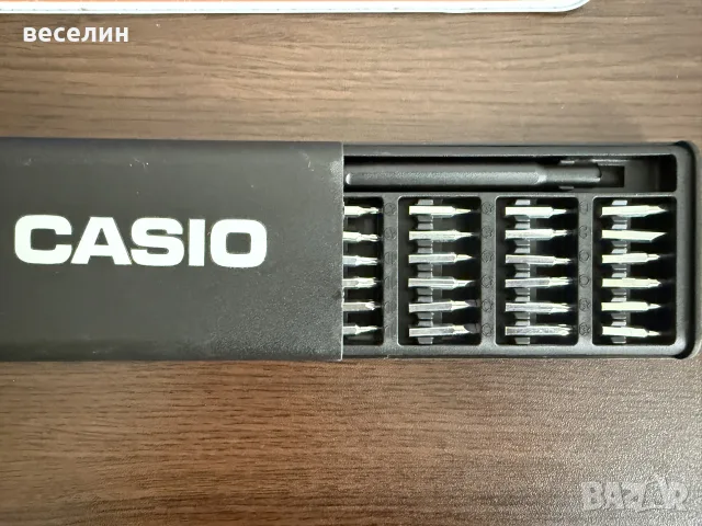 Комплект прецизни отвертки / битове Casio – Нов