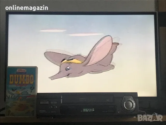 Видеокасета “ DUMBO CLASSIC DISNEY “, снимка 18 - Анимации - 56706114