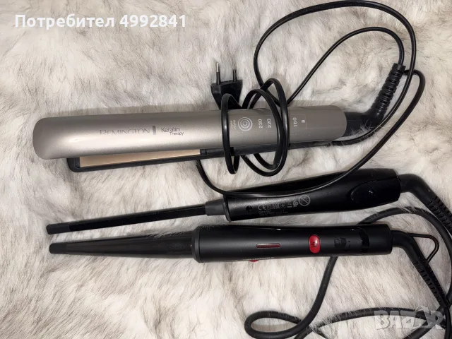 Маши за коса karl lagerfeld x rowenta и преса remington keratin therapy