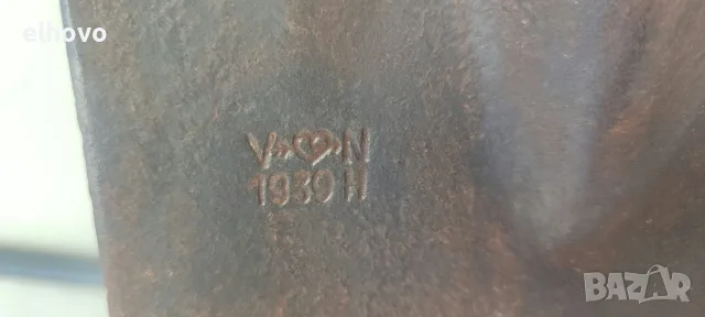 Стара военна лопата 1939г, снимка 4 - Антикварни и старинни предмети - 56623125