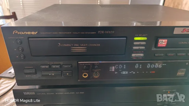 Pioneer PDR-W839 - 3CD Changer + Recorder, снимка 2 - Аудиосистеми - 56627213