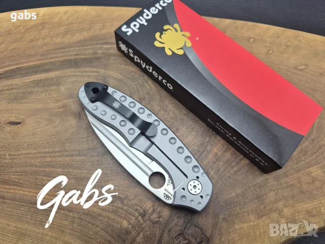 Сгъваем нож Spyderco Schempp Tuff C151, снимка 12 - Ножове - 56706084