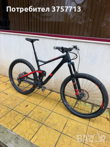 Велосипед Cube stereo carbon 29